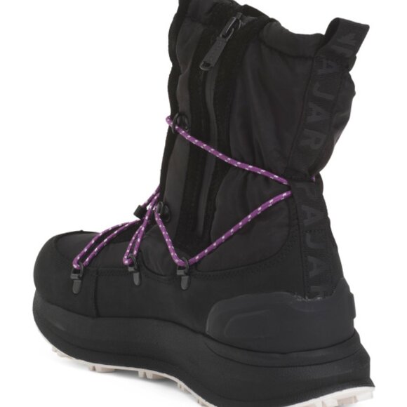 NEW PAJAR Urban Combat Hi Waterproof Boots IN black for women 1225 10m5 - Picture 8 of 8